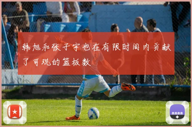 韩旭和张子宇也在有限时间内贡献了可观的篮板数